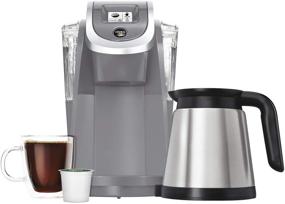 img 2 attached to ☕ Кофеварка одноразовых капсул Keurig K200 Cashmere Gray Limited Edition - Обогатите свой кофейный опыт!