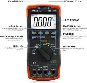 img 3 attached to Multimeter Auto Ranging Automotive Professionals ANNMETER
