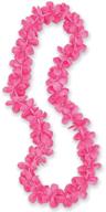 fabric hot pink luau flower logo