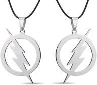 rinhoo friendship stainless necklace superhero boys' jewelry logo