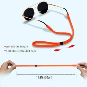 img 2 attached to 👓 Secure Your Glasses with Eyeglasses Holder Strap Cord Retainer - Keep Your Glasses Safe and Easy to Access