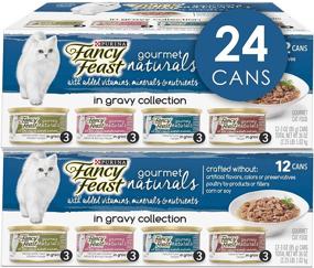 img 3 attached to 🐱 Purina Fancy Feast Гурмэ Натуралс Влажный корм для кошек в аппетитном соусе, идеально подходит для взрослых кошек