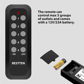 img 2 attached to BESTTEN Wireless Controller Compatible Self Learning