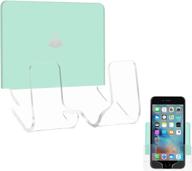 txesign adhesive wall phone holder mount for smartphones iphone external battery wall holder mount (silky ice green &amp logo