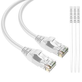 img 4 attached to Cat6 Ethernet Cable 25 Feet/White