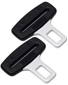 img 4 attached to 🚗 Anceev 2-Pack Universal Car Seat Belt Buckle Clip – Auto Metal Seat Belts Clip