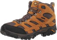 ultimate waterproof hiking boot for men: merrell moab 2 mid – unmatched performance and durability логотип