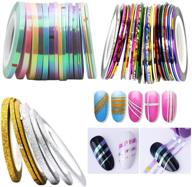 pcs nail striping tape lines logo