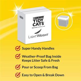 img 1 attached to 💩 Purina Tidy Cats LightWeight Free & Clean: The Ultimate Clumping Cat Litter Solution