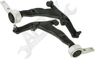 🔧 apdty 632196 & 632197 front lower control arm assemblies with upgraded pivot design, ball joint, and bushing (pair front left & right included) logo