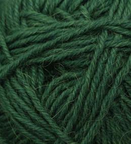 img 2 attached to 🧶 Blend Alpaca Yarn Wool Set of 3 Skeins DK Weight - Heavenly Soft Green Yarn Ideal for Knitting and Crocheting