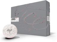 🏌️ vice golf pro soft 2020 golf balls (12 pack) - 3-piece urethane construction, soft feel, high ball flight stability - neon lime/red, ideal for ambitious golfers логотип