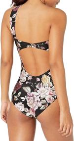 img 1 attached to RACHEL Rachel Roy Shoulder Swimsuit Women's Clothing