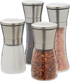 img 1 attached to Refillable Pepper Grinder Stainless Holders