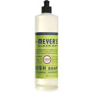 🍋 16 ounce bottle of mrs. meyer’s clean day lemon verbena liquid dish soap logo
