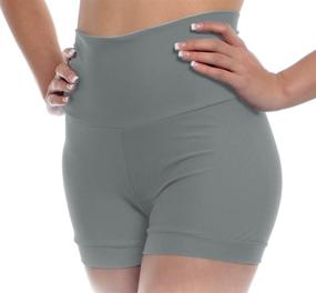 img 3 attached to 🩳 B Dancewear High Waisted Dance Shorts for Women in Adult Sizes