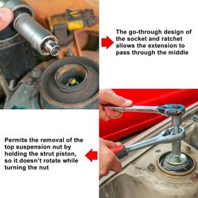 img 2 attached to KUNTEC Steering Suspension Absorber Removal