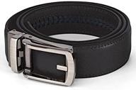 adjustable hole waist belt for men's dress - a must-have accessory logo