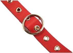 img 2 attached to Uxcell Grommet Studded Single Leather Women's Accessories in Belts