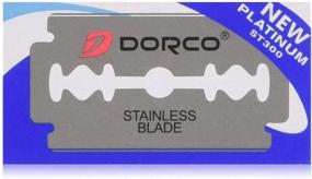 img 1 attached to 💥 Dorco ST-300 Platinum Razor Blades: Buy 1 Box, Get 100 Blades!