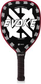 img 1 attached to 🏓 Onix Graphite Evoke Tear Drop Pickleball Paddle: A Winning Combination of Tear Drop Design, Polypropylene Core, and Graphite Face