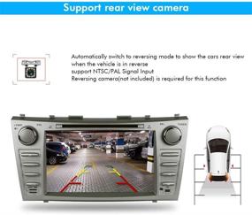 img 3 attached to 🚗 Продвинутый автомобильный радио-стерео DVD-плеер Camry с сенсорным экраном, Bluetooth, GPS-навигацией и другими функциями.