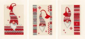 img 4 attached to Christmas Cross Stitch Card Kits