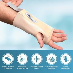 img 1 attached to Actesso Beige Elastic Support Splint