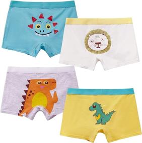 img 4 attached to 🩲 Cotton MiSense Boys' Briefs: Premium Underwear for Boys' Clothing Comfort