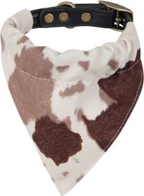 img 1 attached to 🐶 Stylish Custom Fit Dog Collar - MuttNation Fueled by Miranda Lambert Bandana Option!