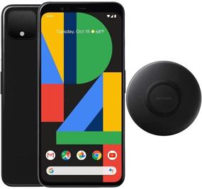 img 4 attached to 📱 Google Pixel 4 (64GB, 6GB) 5.7-inch 90Hz OLED, IP68 Water Resistant, Snapdragon 855, GSM/CDMA Factory Unlocked (AT&T/T-Mobile/Verizon/Straight Talk) with Fast Wireless Charging Pad - Just Black