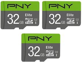 img 4 attached to 3-пакет PNY 32GB Олимпийской класса 10 U1 микрокарточек Flash Memory Cards