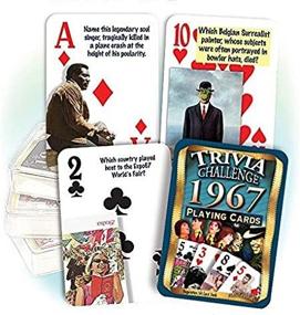 img 1 attached to Flickback 1967 Trivia Playing Cards: The Perfect 1967 Birthday Gift for Trivia Lovers!