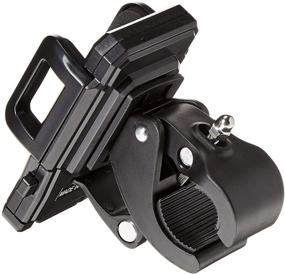 img 2 attached to Adjustable Diamond Plate Phone Mount for Motorcycles and Bicycles