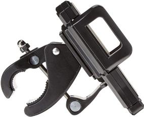 img 3 attached to Adjustable Diamond Plate Phone Mount for Motorcycles and Bicycles