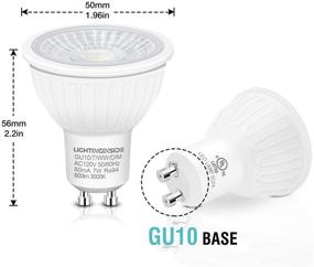 img 3 attached to Industrial Dimmable GU10 LED Bulbs: Delivering Equivalent Electrical Performance