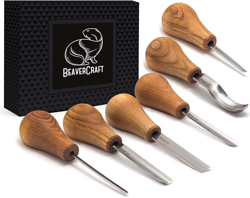 beavercraft chisel gouge carving tools 로고