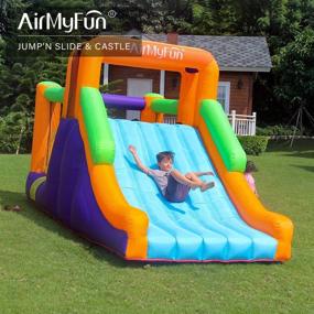 img 3 attached to 🎪 AirMyFun Inflatable Jumping Bouncer: Ultimate Outdoor Sporting Fun!
