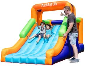 img 4 attached to 🎪 AirMyFun Inflatable Jumping Bouncer: Ultimate Outdoor Sporting Fun!