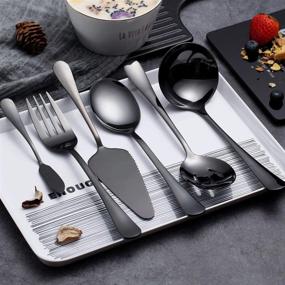 img 3 attached to 🍴 HOMQUEN 6-Piece Stainless Steel Flatware Silverware Set