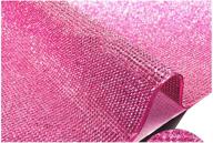 💎 hot pink diy bling crystal rhinestone car cellphone mobile decoration sticker – scrapbooking embellishments logo