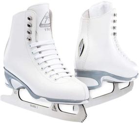 img 4 attached to ⛸️ Enhance Your On-Ice Performance with Jackson Ultima Finesse Women's/Girls Figure Ice Skates