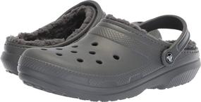 img 3 attached to Crocs Classic Glitter Lined Black