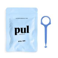 🔹 optimized clear aligner removal tool for invisalign removable braces - the pultool (blue) logo