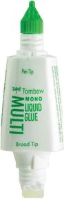 img 2 attached to 🔥 Tombow 62191 MONO Multi Liquid Glue, 0.88 oz, 1-Pack - Dual Tip Dispenser, Precise to Full Coverage Application - Multi-Purpose Glue