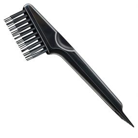 img 4 attached to 🧹 Black Hairbrush Cleaner Tool - Effortlessly Remove Hair and Debris, Perfect for Combs Cleaning