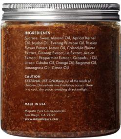 img 1 attached to 🍯 Cellulite and Exfoliation Brown Sugar Body Scrub - Natural, Reduces Appearance of Cellulite, Stretch Marks, Acne, Varicose Veins - 10 Ounces