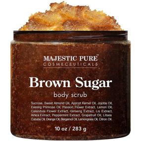 img 4 attached to 🍯 Cellulite and Exfoliation Brown Sugar Body Scrub - Natural, Reduces Appearance of Cellulite, Stretch Marks, Acne, Varicose Veins - 10 Ounces