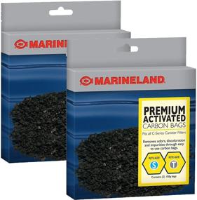 img 3 attached to 🐠 MarineLand PA11485 Carbon Bag Canister Filter, 4-Pack