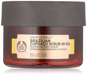 img 3 attached to 🌿 Скраб-масло для тела The Body Shop Spa of the World с бразильским купуасу: 12.3 унции блаженного пилинга.